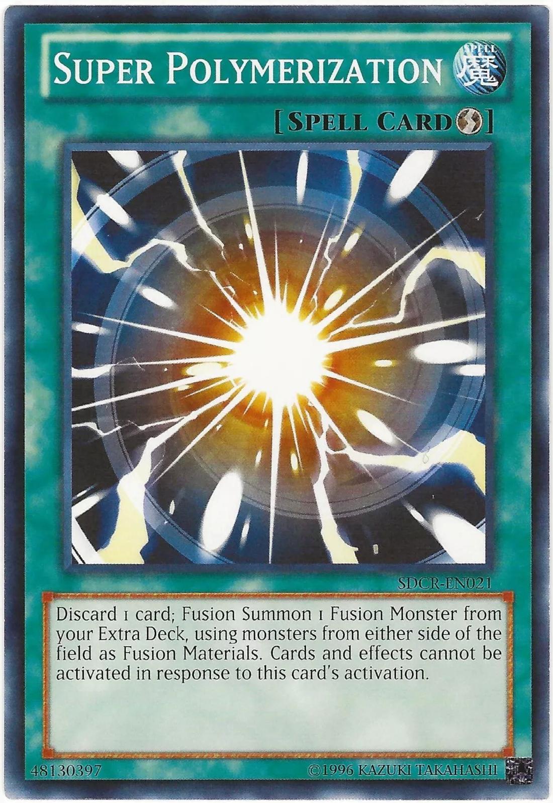 Super Polymerization SDCR-EN021 YuGiOh Structure Deck: Cyber Dragon Revolution