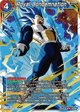 Royal Condemnation BT9-110 Dragon Ball Super Universal Onslaught