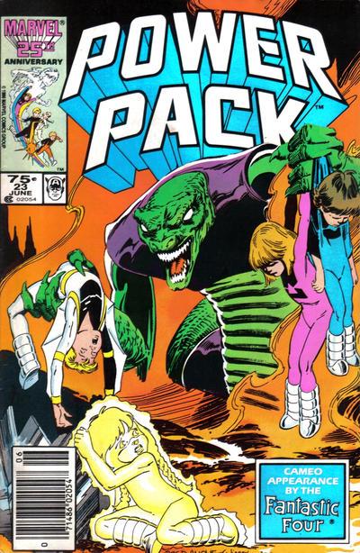 Power Pack [Newsstand] #23 (1986) Comic Books Power Pack