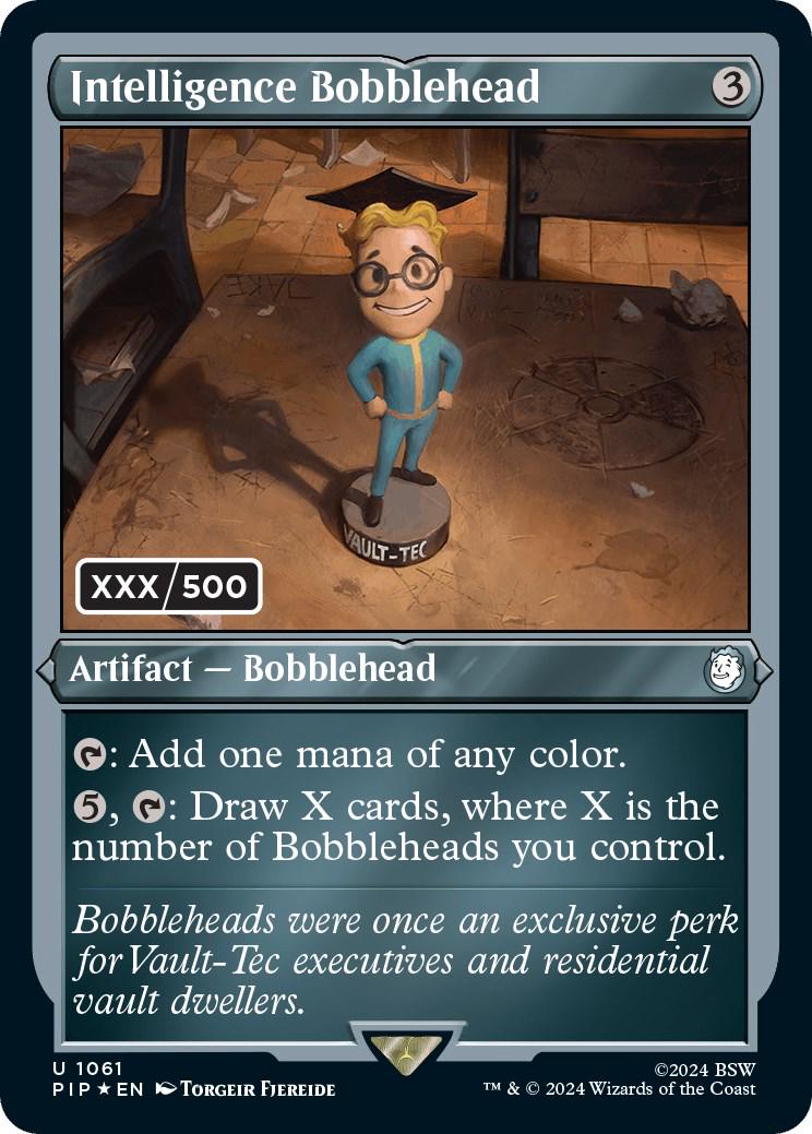 Intelligence Bobblehead [Serialized] #1061 Magic Fallout