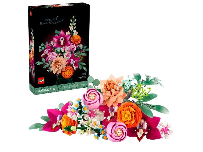 Pretty Pink Flower Bouquet #10342 LEGO Icons