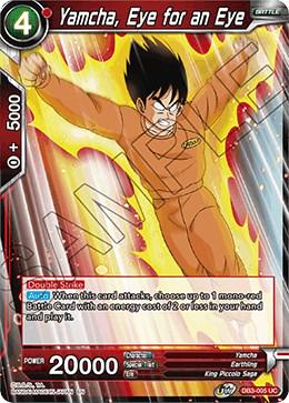 Yamcha, Eye for an Eye DB3-005 Dragon Ball Super Giant Force