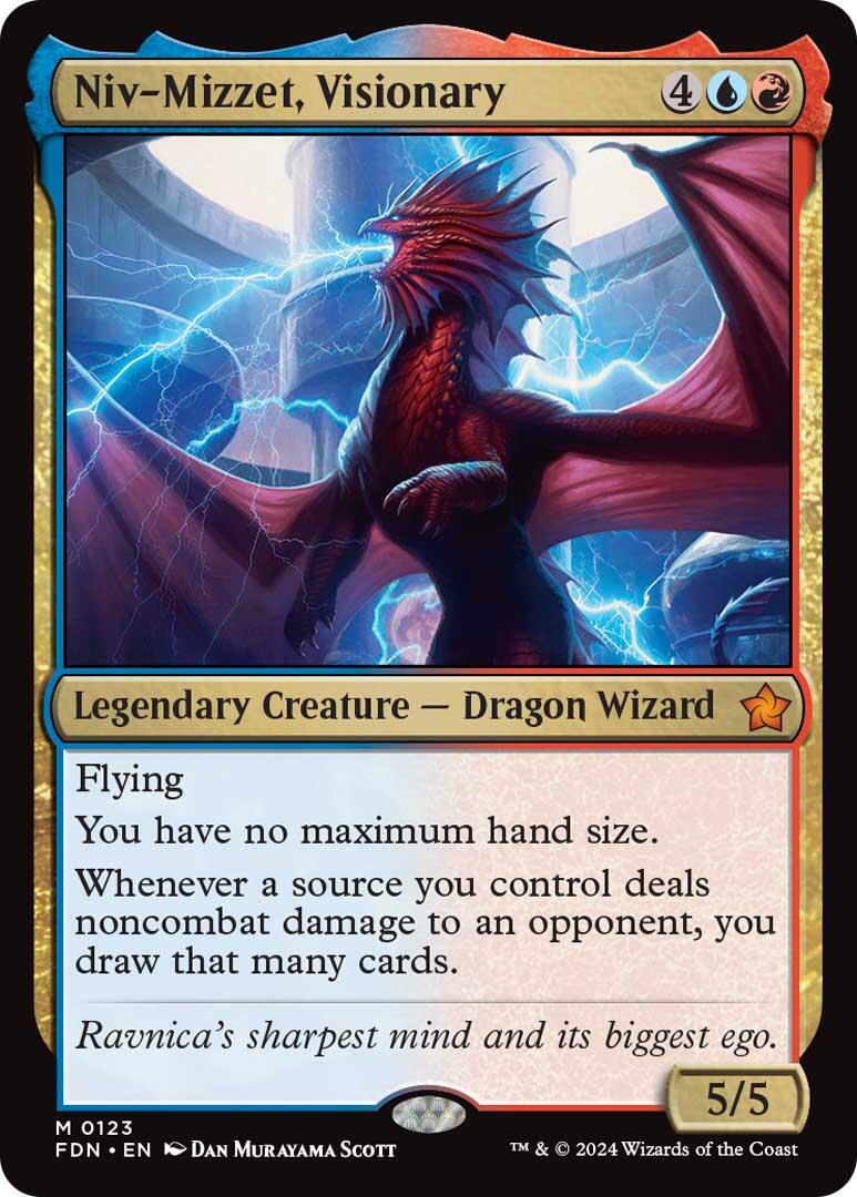 Niv-Mizzet, Visionary #123 Magic Foundations