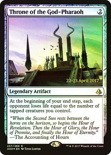 Throne Of The God-Pharaoh [Prerelease] #237 Magic Amonkhet