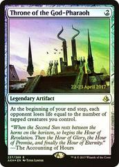 Throne Of The God-Pharaoh [Prerelease] #237 Magic Amonkhet Prices