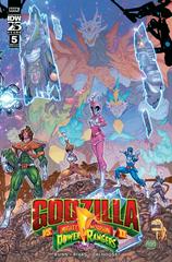 Godzilla vs. the Mighty Morphin Power Rangers II [Williams II Foil] #5 (2024) Comic Books Godzilla vs. the Mighty Morphin Power Rangers II Prices