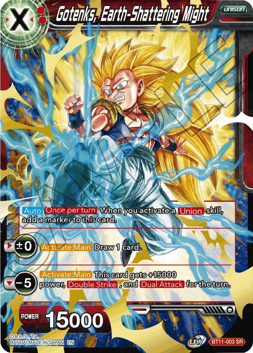 Gotenks, Earth-Shattering Might BT11-003 Dragon Ball Super Vermilion Bloodline