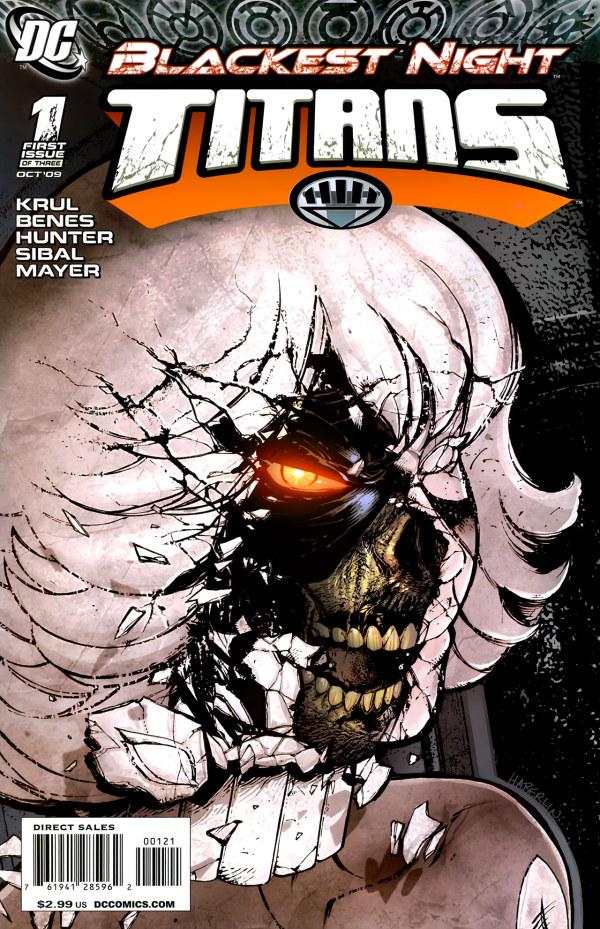 Blackest Night: Titans [Variant] #1 (2009) Comic Books Blackest Night: Titans