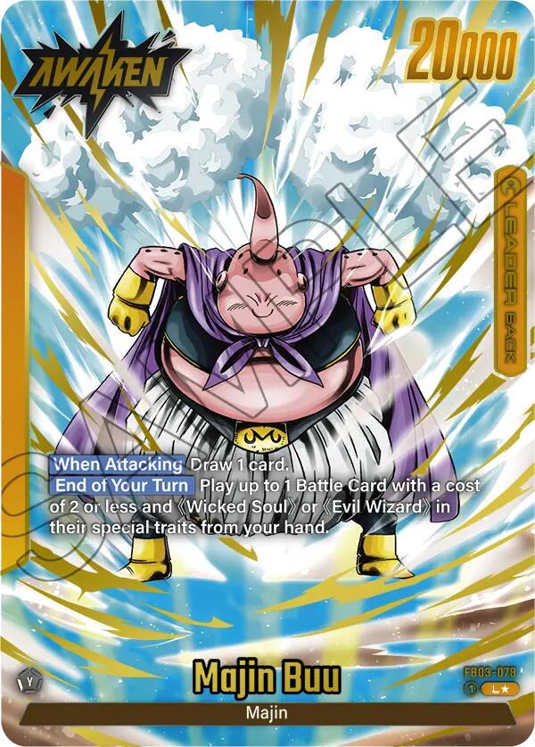 Babidi // Majin Buu [Alternate Art] FB03-078 Dragon Ball Fusion World Raging Roar