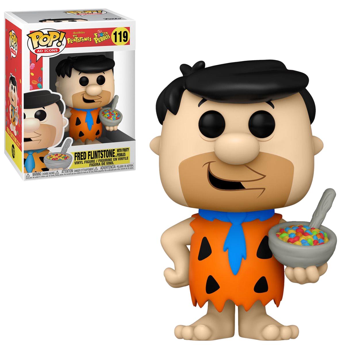 Fred Flintstone With Fruity Pebbles #119 Funko POP Ad Icons