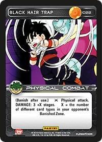 Black Hair Trap C22 Dragon Ball Z Heroes and Villians