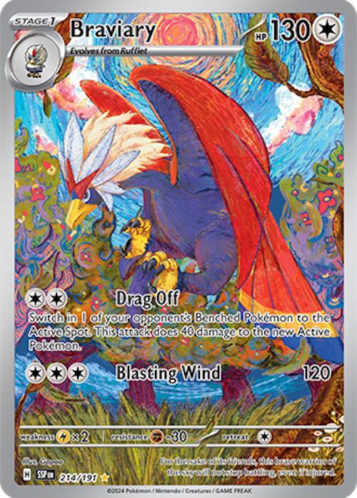 Braviary #214 Prices | Pokemon Surging Sparks | Pokemon Cards