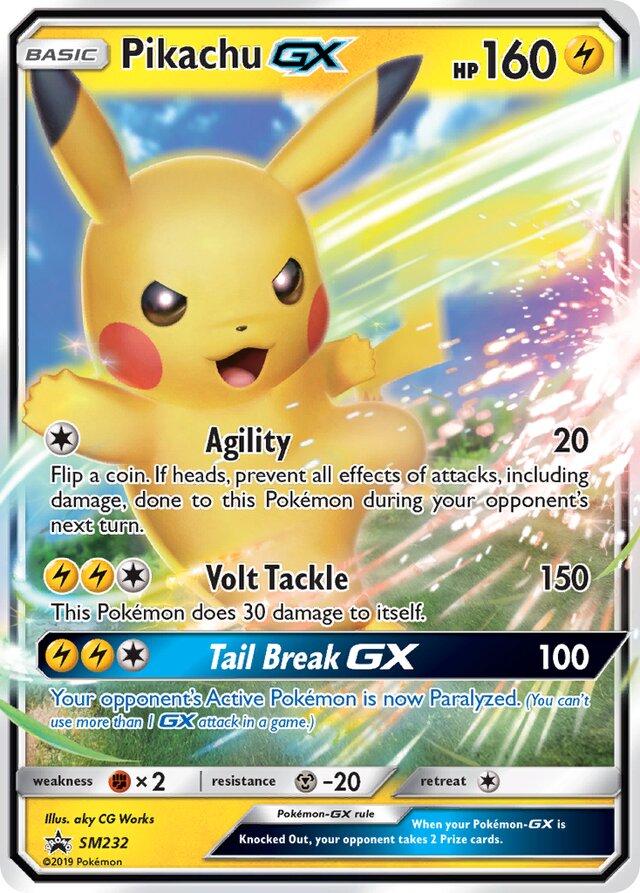 Pikachu GX #SM232 Pokemon Promo