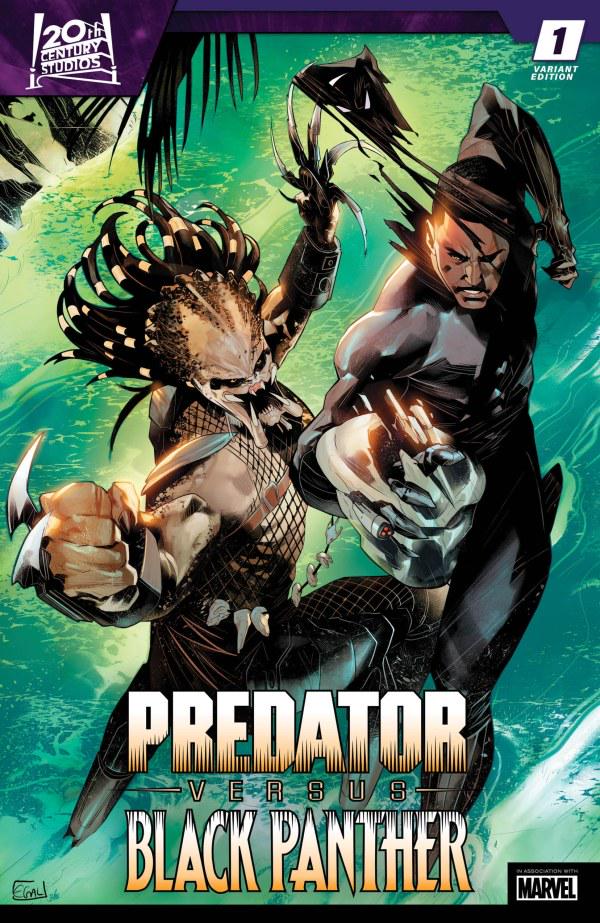 Predator vs. Black Panther [Galmon] #1 (2024) Comic Books Predator vs. Black Panther