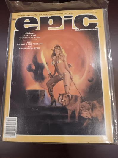 Epic Illustrated #21 (1983) photo