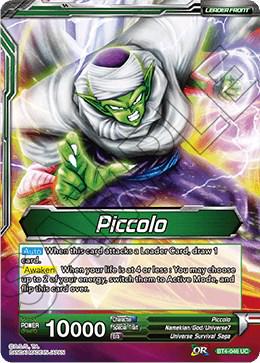 Piccolo // Piccolo, Kami's Successor BT4-046 Dragon Ball Super Colossal Warfare