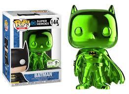 Batman [Green Chrome] #144 Funko POP Heroes