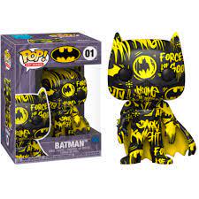 Batman [Black Yellow] #1 Funko POP Art Series