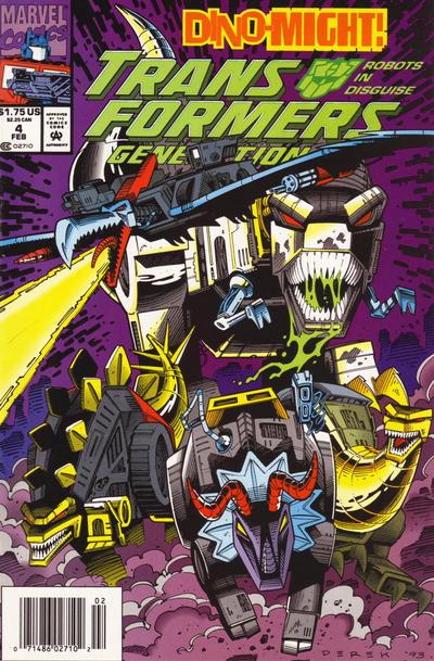 Transformers: Generation 2 [Newsstand] #4 (1994) Comic Books Transformers: Generation 2