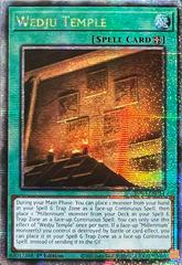 Wedju Temple [Quarter Century Secret Rare] INFO-EN054 YuGiOh The Infinite Forbidden Prices