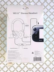 Box-Rear | Wii U Stereo Headset Wii U