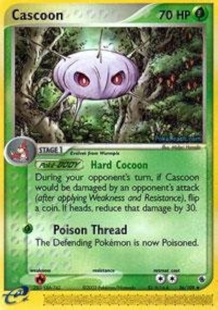 Cascoon [Reverse Holo] #26 Pokemon Ruby & Sapphire