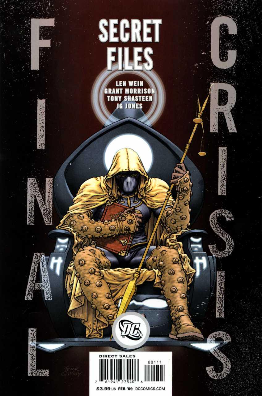 Final Crisis: Secret Files #1 (2009) Comic Books Final Crisis