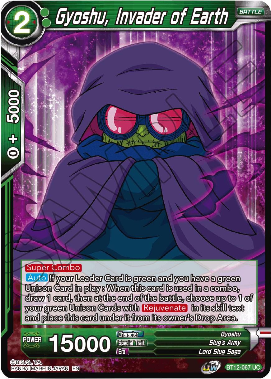 Gyoshu, Invader of Earth BT12-067 Dragon Ball Super Vicious Rejuvenation