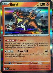 Photo Showing Holo | Entei Pokemon Obsidian Flames