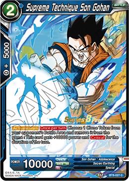 Supreme Technique Son Gohan BT8-027_PR Dragon Ball Super Malicious Machinations: Pre-Release Promos