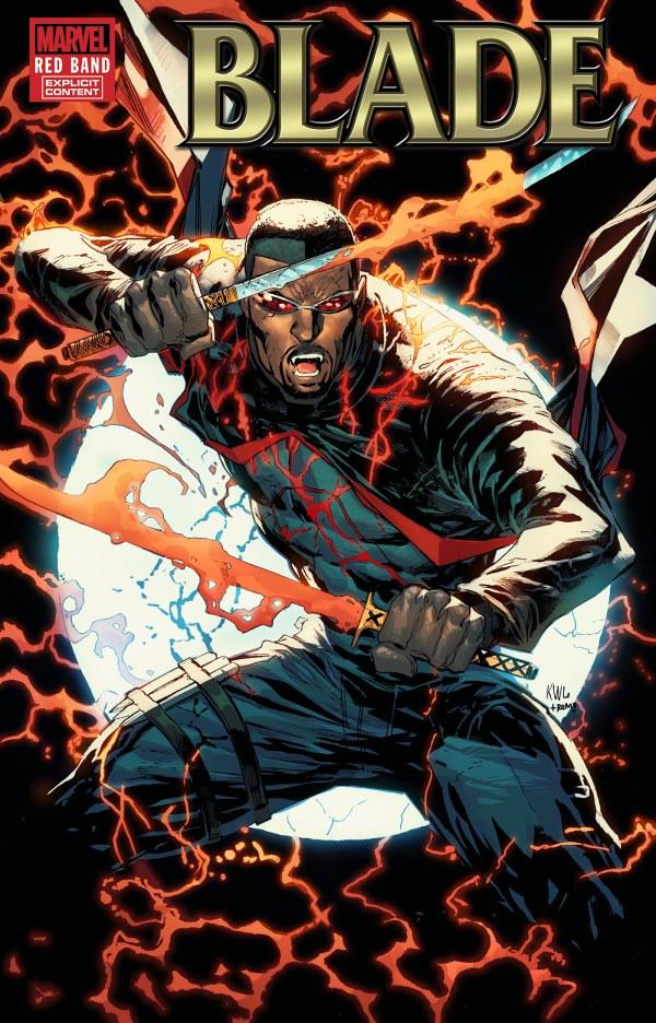 Blade: Red Band [Lashley Red Foil] #1 (2024) Comic Books Blade: Red Band