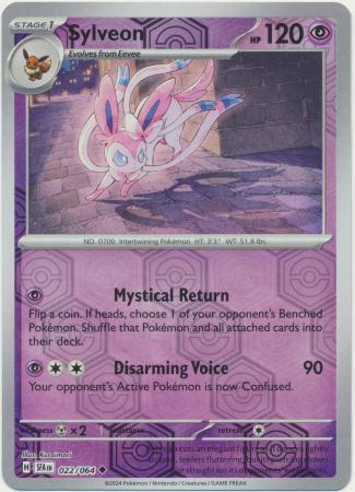 Sylveon [Reverse Holo] #22 Pokemon Shrouded Fable