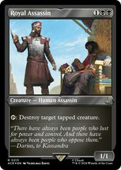 Royal Assassin [Etched Foil] #213 Magic Assassin's Creed Prices