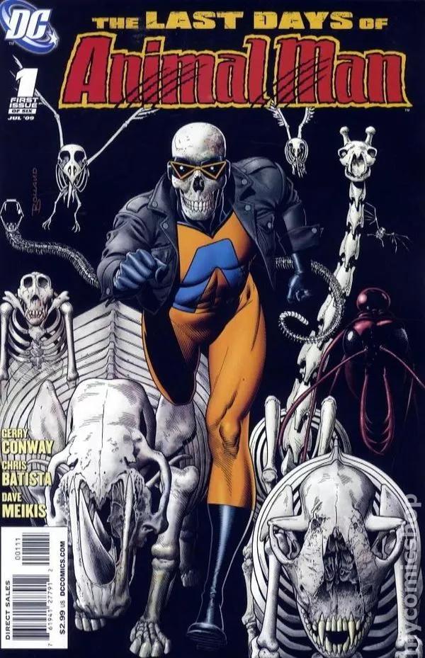 The Last Days Of Animal Man #1 (2009) Comic Books The Last Days Of Animal Man