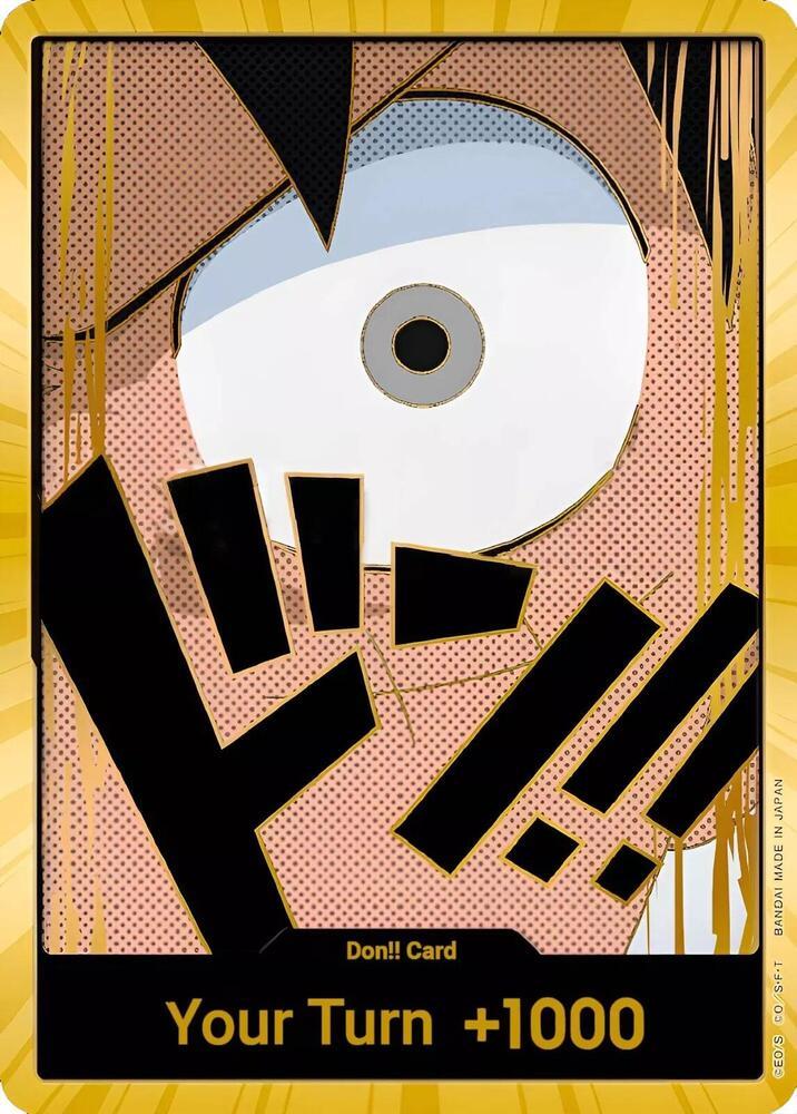 DON!! Card [Luffy Foil]  One Piece Premium Booster