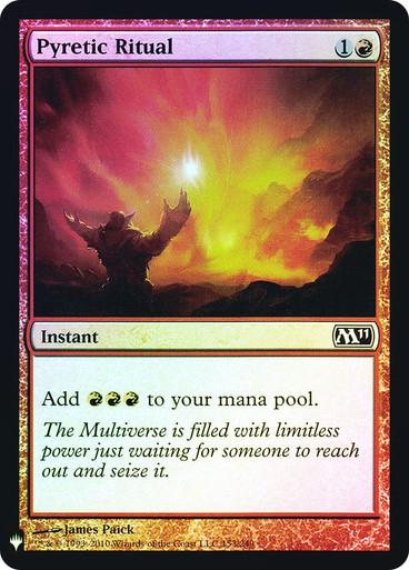 Pyretic Ritual [Foil] Magic Mystery Booster