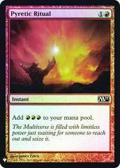 Pyretic Ritual [Foil] Magic Mystery Booster Prices