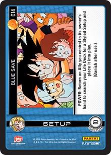 Blue Save [Foil] C14 Dragon Ball Z Vengeance