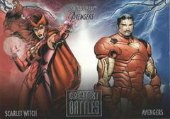 Scarlet Witch Vs. The Avengers #EB-6 Marvel 2022 Ultra Avengers Greatest Battles Prices