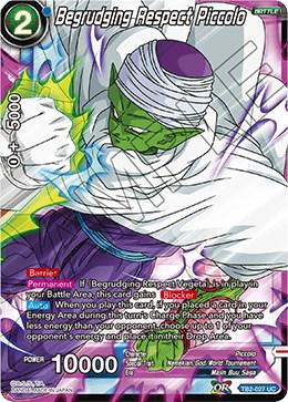 Begrudging Respect Piccolo TB2-027 Dragon Ball Super World Martial Arts Tournament