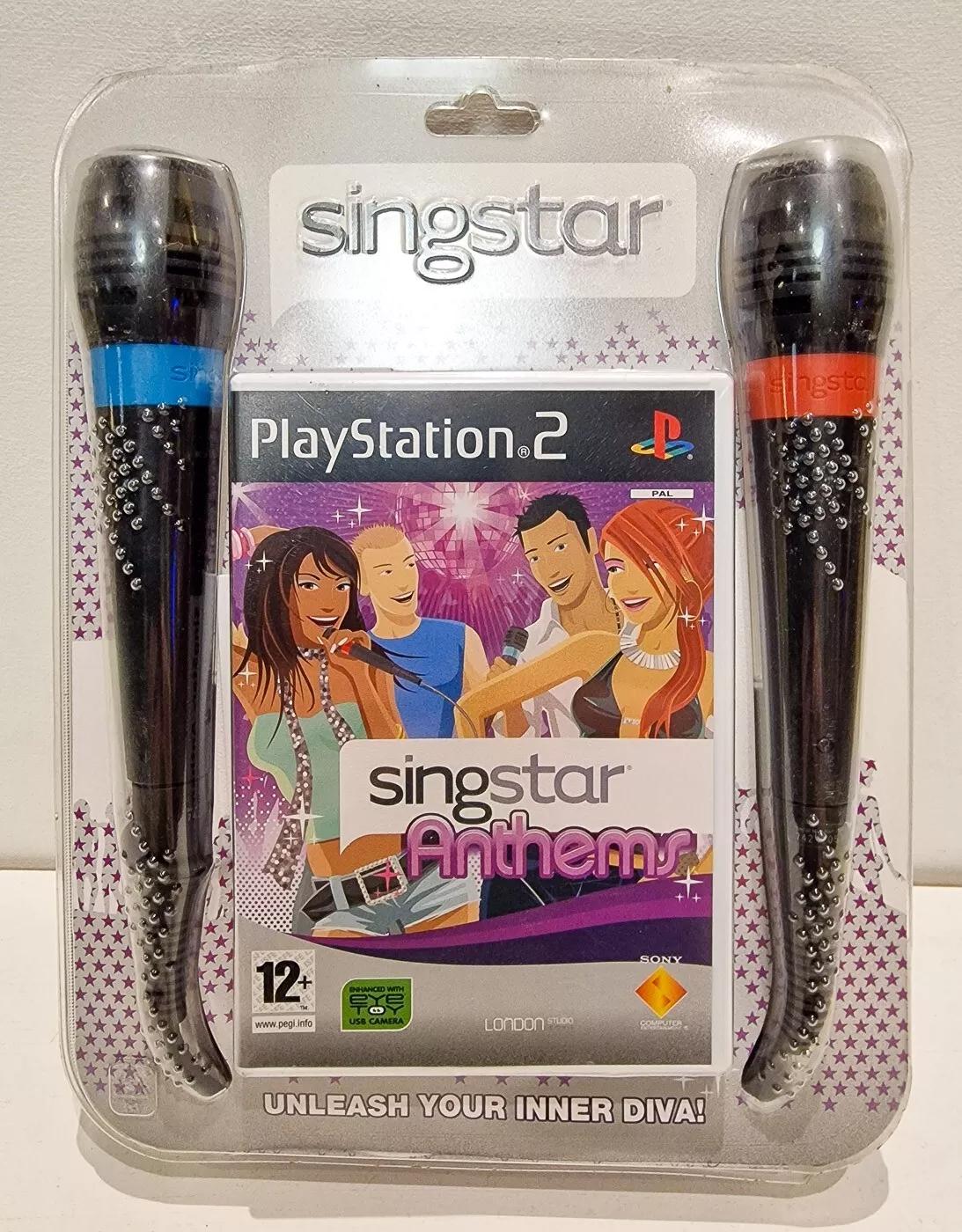 Singstar Anthems [Microphone Bundle] Prices PAL Playstation 2 | Compare ...