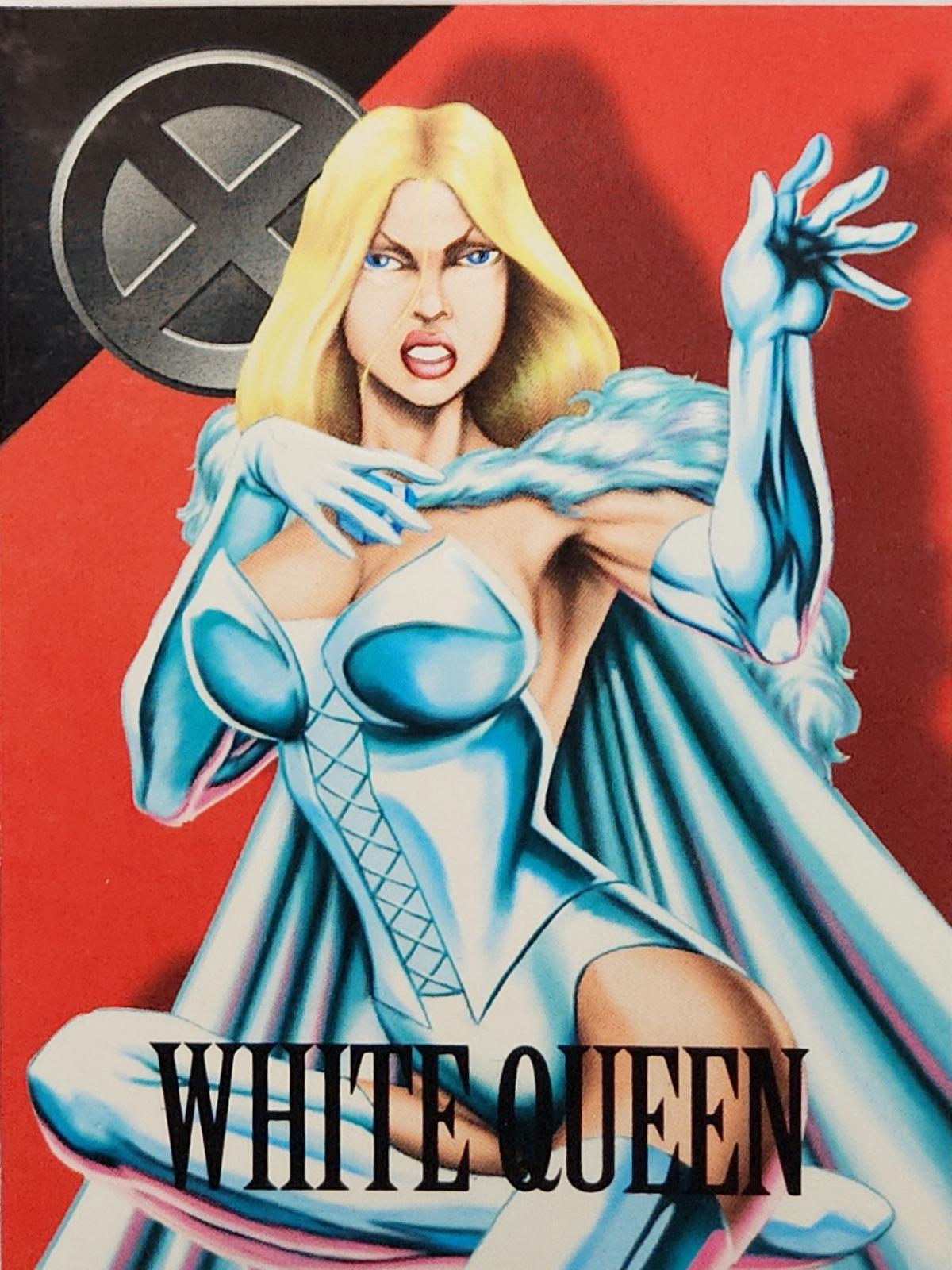 White Queen #49 Marvel 1996 Fleer Vision