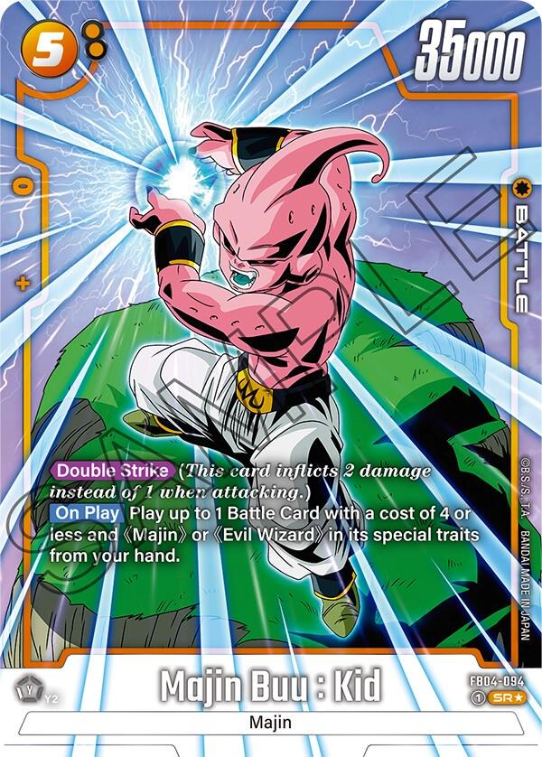 Majin Buu: Kid [Alternate Art] FB04-094 Dragon Ball Fusion World Ultra Limit