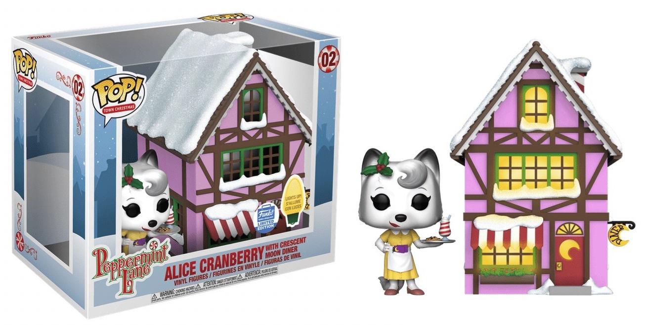 Alice Cranberry with Crescent Moon Diner #2 Funko POP Town Christmas