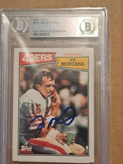 Joe Montana #112 photo