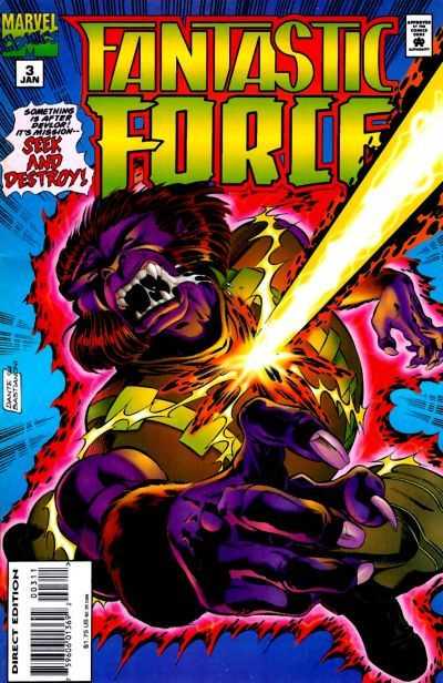 Fantastic Force #3 (1994) Comic Books Fantastic Force