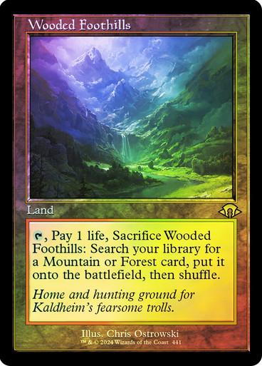 Wooded Foothills [Foil] #441 Magic Modern Horizons 3