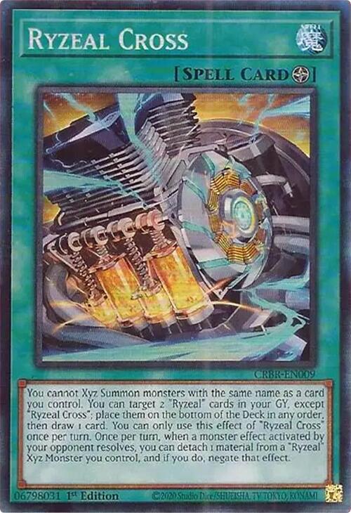 Ryzeal Cross CRBR-EN009 YuGiOh Crossover Breakers