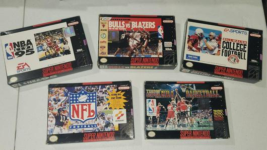 Super Nintendo Game Lot photo