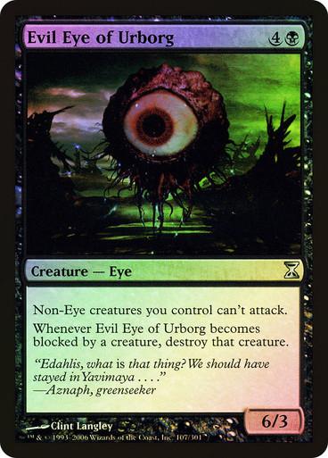 Evil Eye of Urborg [Foil] #107 Magic Time Spiral